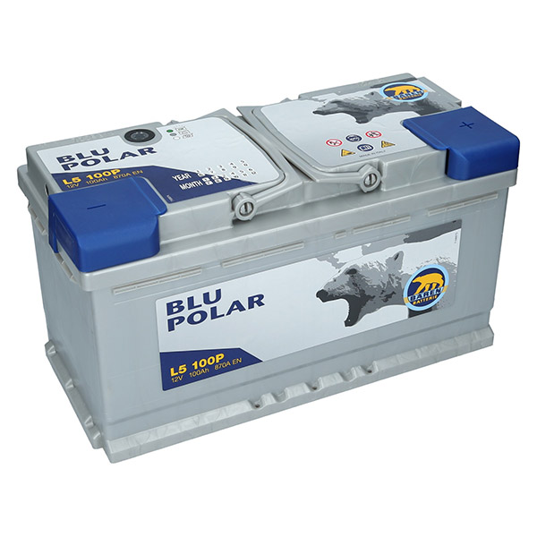 Polar Bär Batterie 12V YTX14-BS 14Ah Säurepack Motorradbatterie