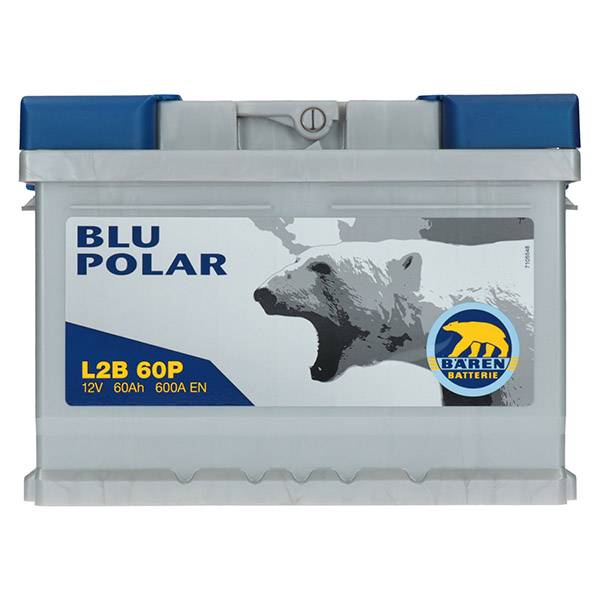 Bären Blu Polar 12V 60Ah 600A/EN L2B 60P Autobatterie Bären. TecDoc: .
