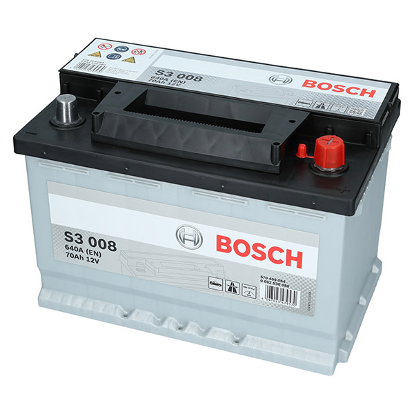 Bosch S3 008 | 12V 70Ah 640A/EN Autobatterie Bosch BS370