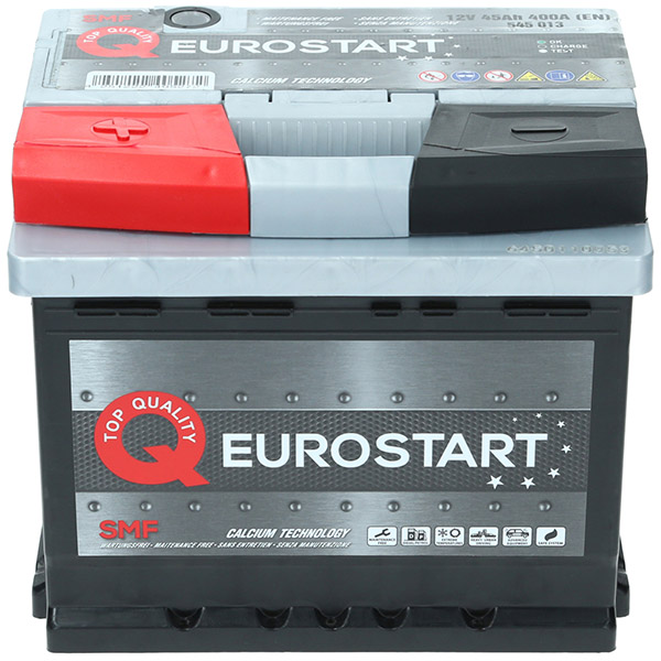 Autobatterie 12V 45Ah 400A/EN Eurostart SMF Batterie ersetzt 44 45 50 52 53  54Ah