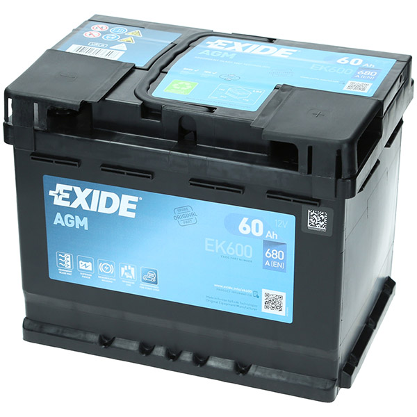 EXIDE Start-Stopagm 12V/60Ah/680 Autobatterie - kaufen bei Do it