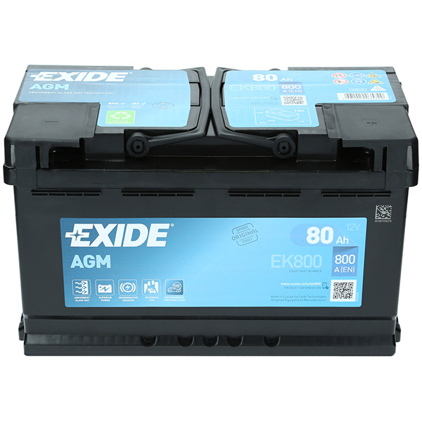 Kaufen Exide Batterie AGM 18 Ah. Start - Angebot: 102.23 EUR