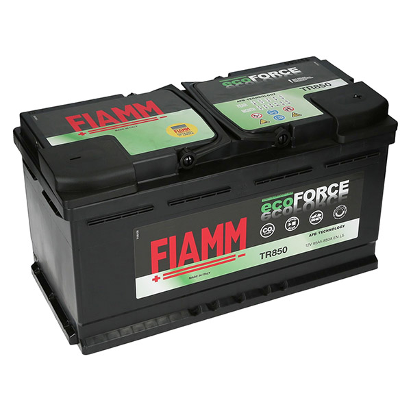 FIAMM ECOFORCE AGM Batterie 12V 95Ah 850A/EN Versorgungsbatterie- Autobatterie
