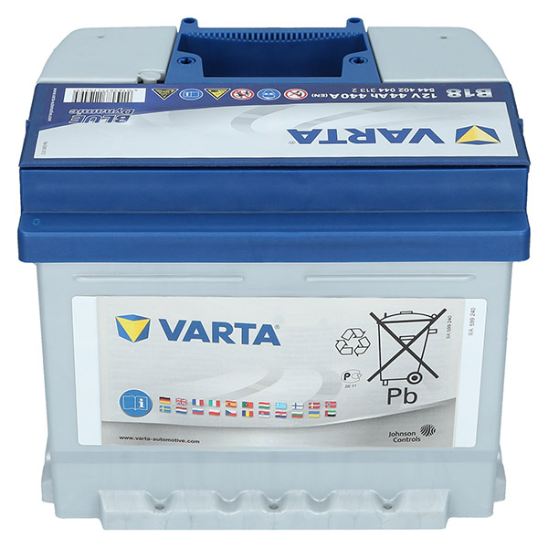 Autobatterie Varta B18 Blue Dynamic 12V 44Ah 440A - Rupteur