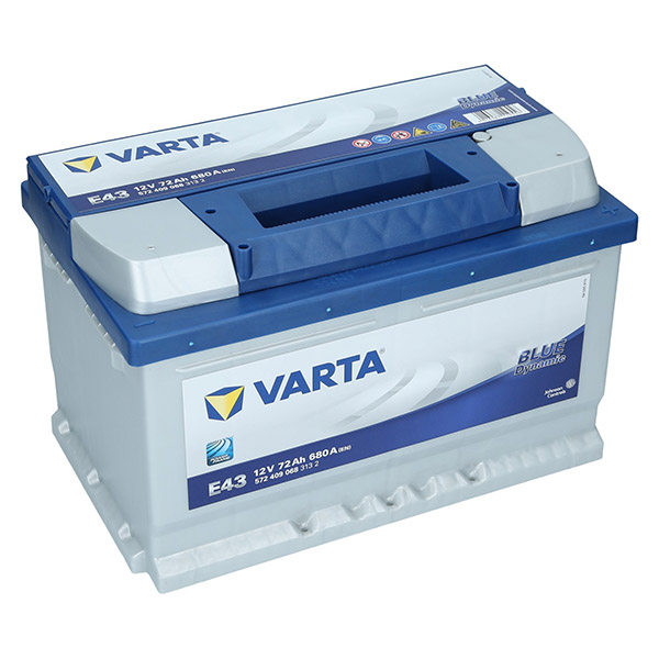 VARTA Blue Dynamic E43 Autobatterie 12V 72Ah