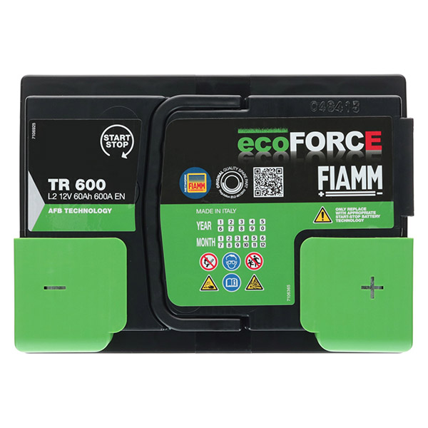 Fiamm EcoForce AFB 12V 60Ah 600A/EN Autobatterie TR600 Fiamm