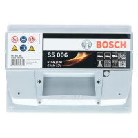 Bosch S5 006 12V 63Ah 610 A Autobatterie