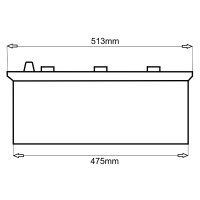 Hammer LKW 12V 180Ah 1000 A LKW Batterie