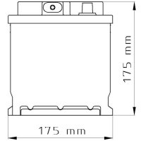 Bären Blu Polar 12V 54Ah 540 A [L2B 54P] Autobatterie