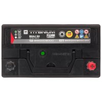 Fiamm Black 12V 50Ah 400 A [B24 J50] Dünnpol Autobatterie