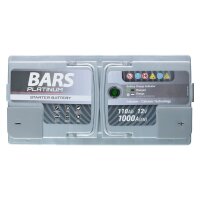 Bars Platinum 12V 110Ah 1000 A Autobatterie