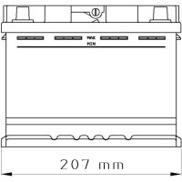 Bars Platinum 12V 48Ah 480 A Autobatterie