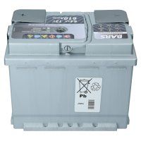 Bars Platinum 12V 64Ah 610 A Autobatterie