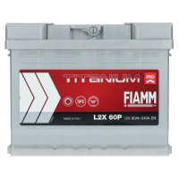 Fiamm Pro 12V 60Ah 540 A [L2X 60P] +Links Autobatterie