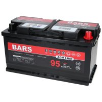 Bars AGM 12V 95Ah 850 A Autobatterie