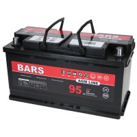 Bars AGM 12V 95Ah 850 A Autobatterie