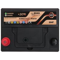 Eurostart Asia 12V 62Ah 580 A +Links Autobatterie