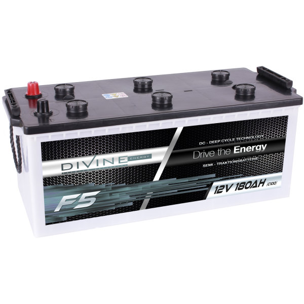 F5 Divine 12V 180Ah Versorgungsbatterie