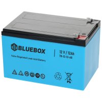 Bluebox 12V 12Ah Bleiakku AGM VRLA Industriebatterie