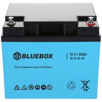 Bluebox 12V 45Ah Bleiakku AGM VRLA Industriebatterie