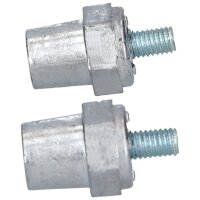Satz Batterie Pol Adapter Blei M6 Gewinde Standardpol Schraubpol Batteriepol