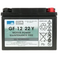Sonnenschein 12V 22 Ah GEL Batterie GF-Y GF12-022YF