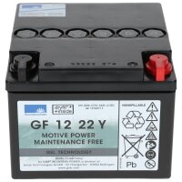 Sonnenschein 12V 22 Ah GEL Batterie GF-Y GF12-022YF