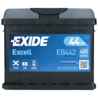 Exide Excell 12V 44Ah 420 A EB442 Autobatterie