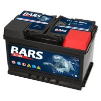 Bars Silver 12V 75Ah 680A/EN Autobatterie