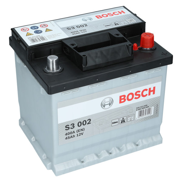Bosch S3 002 12V 45Ah 400 A Autobatterie