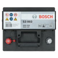 Bosch S3 003 12V 45Ah 400 A Autobatterie