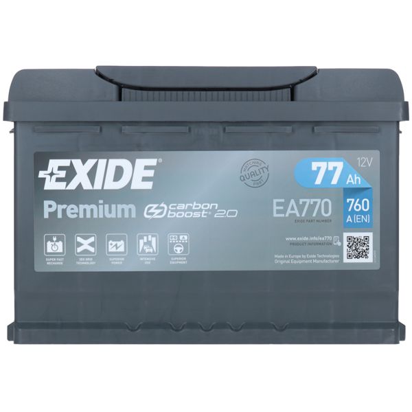 Exide Premium EA770 PKW Batterie